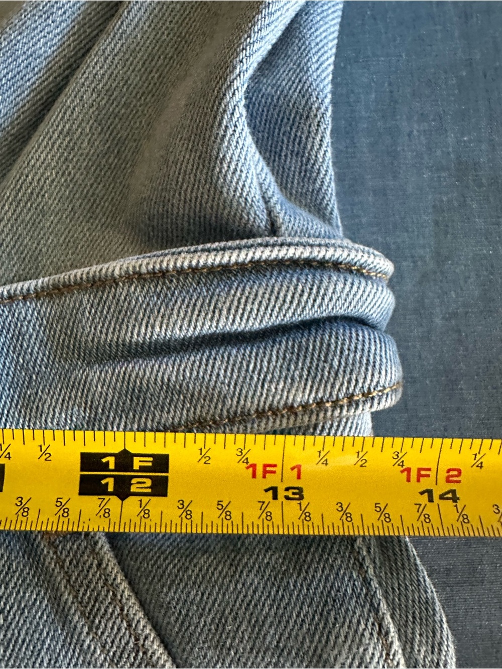 Good American Fit For Success Denim Jumpsuit Medium NWT Light Wash $199 - Picture 8 of 9